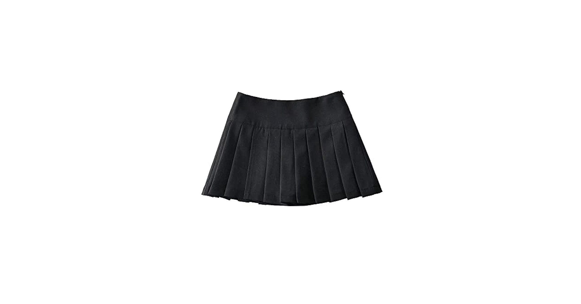 HYKE　RANDOM PLEATED SKIRT　BLACK Skirts Pleated Women High Waist Summer Knee-Length Style